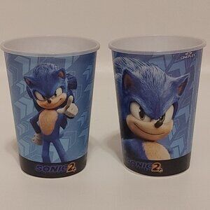 Sonic The Hedgehog 2 The Movie Cups Cineplex Cups